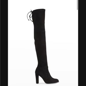 Stuart Weitzman suede over the knee boots size 7